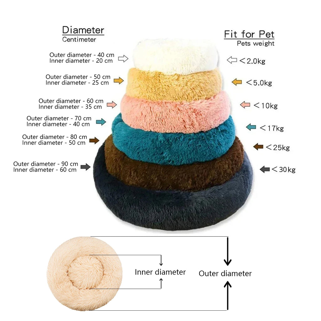 Round Bed for Pets