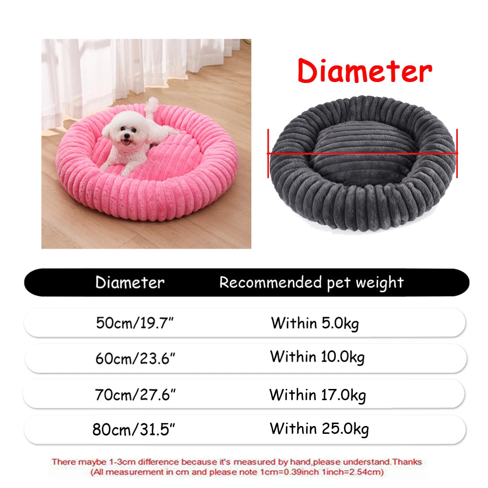 Round Bed for Pets
