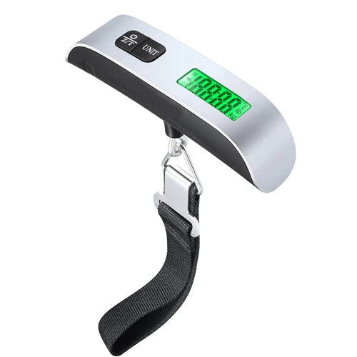50kg Digital Hanging Scale Electronic Balance - Kitchen Luggage Travel Weight Scale Tool