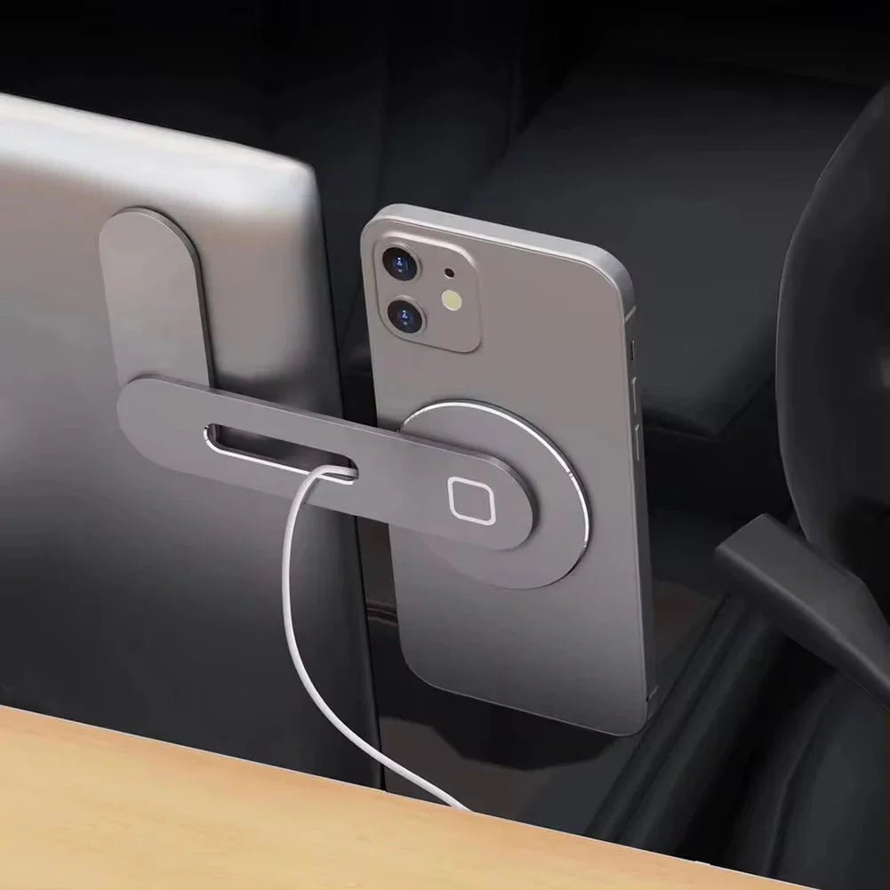 Metal Expansion Phone Stand Magnetic Tesla Mount - 15W Fast Wireless Charger Holder - Solily