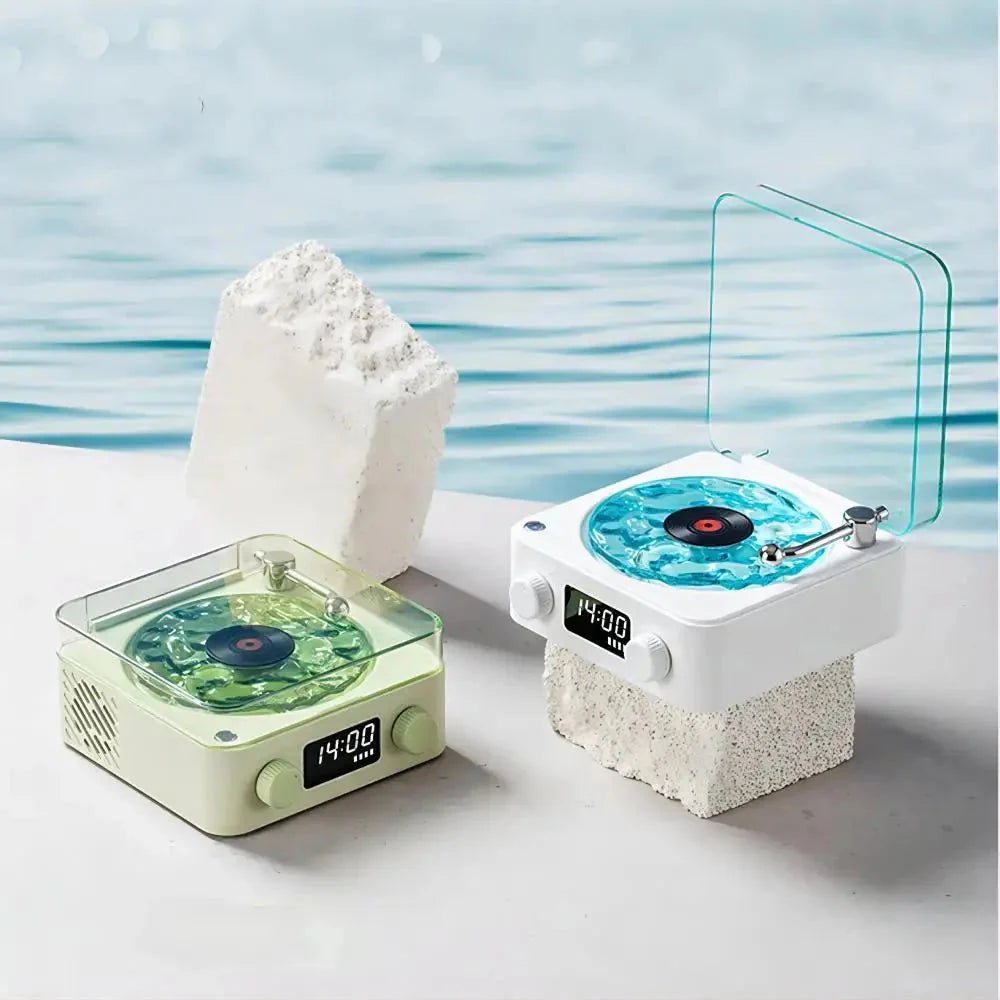 Mini Retro White Noise Bluetooth Speaker - Vintage Design Sound Machine for Sleep & Focus - Solily