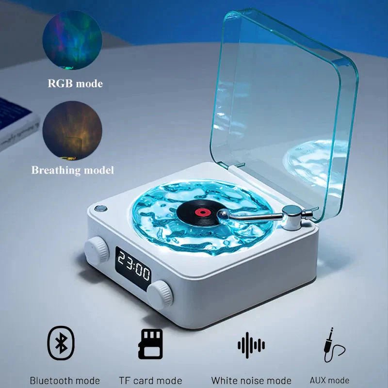 Mini Retro White Noise Bluetooth Speaker - Vintage Design Sound Machine for Sleep & Focus - Solily