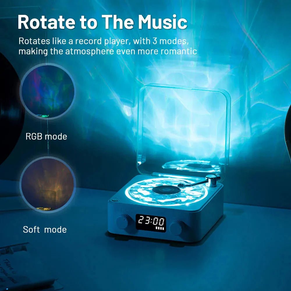 Mini Retro White Noise Bluetooth Speaker - Vintage Design Sound Machine for Sleep & Focus - Solily
