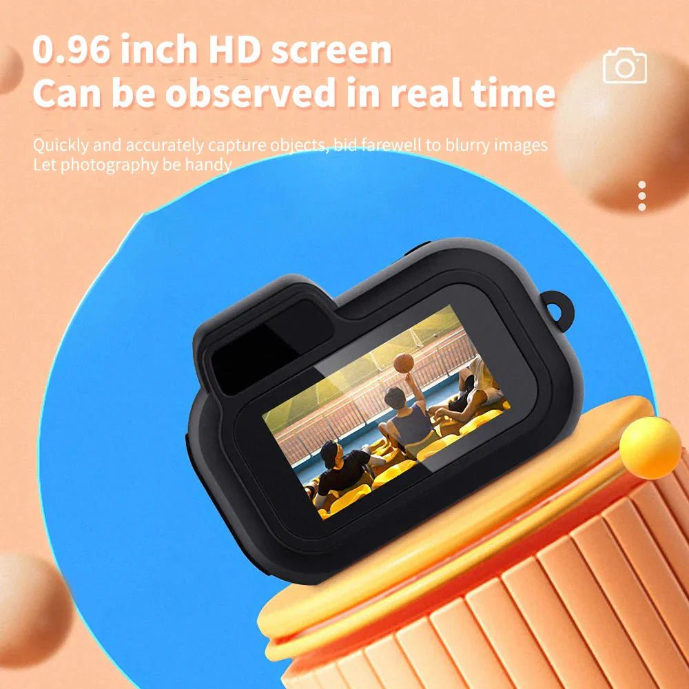 Mini SLR Pocket Camera 1080P HD - Portable Action Cam with LCD Display for Vlogging - Solily