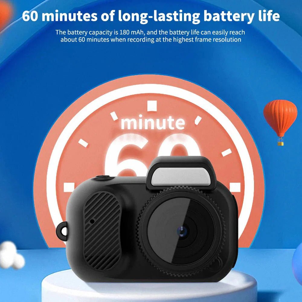 Mini SLR Pocket Camera 1080P HD - Portable Action Cam with LCD Display for Vlogging - Solily